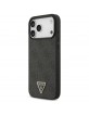 Guess iPhone 17 Pro Max Case 4G Triangle Rhinestone MagSafe Black