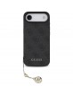 Guess iPhone 17 Air 4G Charms MagSafe Case Black