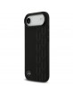 Mercedes iPhone 17 Air MagSafe Case Genuine Leather Case Laurel Black