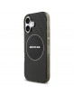 AMG Mercedes iPhone 17 Hülle Case Double Layer Smocked MagSafe Schwarz