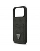 Guess iPhone 17 Pro Max Case 4G Double Card Triangle Black