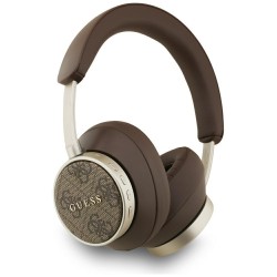 Guess Bluetooth Headphones 4G Classic Logo Brown