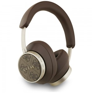 Guess Bluetooth Headphones 4G Classic Logo Brown