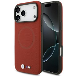 BMW iPhone 17 Pro Max Hülle Case Meshed FW M MagSafe Rot