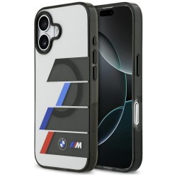 BMW iPhone 17 Hülle Case M Metal Buttons Tricolor MagSafe