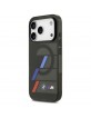 BMW iPhone 17 Pro Max Hülle Case M Metal Buttons Tricolor MagSafe Schwarz