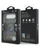 BMW iPhone 17 Air Case M Metal Buttons Tricolor Lines MagSafe Black