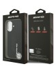 AMG Mercedes iPhone 17 Silikon Hülle Case Oversize Rhombs MagSafe Schwarz