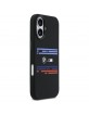 BMW iPhone 17 Hülle Case M Silikon Horizontal Line MagSafe Schwarz