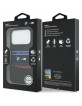 BMW iPhone 17 Pro Hülle Case M Silikon Horizontal Line MagSafe Schwarz