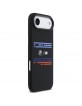 BMW iPhone 17 Air Hülle Case M Silikon Horizontal Line MagSafe Schwarz