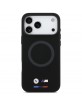 BMW iPhone 17  / 18 Pro Max Hülle Case MagSafe Silicon M Tricolor Schwarz