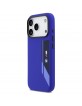 BMW iPhone 17 Pro Hülle Case M Silikon Vertical Logo MagSafe Blau