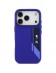 BMW iPhone 17 Pro Hülle Case M Silikon Vertical Logo MagSafe Blau