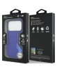 BMW iPhone 17 Pro Hülle Case M Silikon Vertical Logo MagSafe Blau