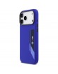 BMW iPhone 17 Pro Max Hülle Case M Silikon Vertical Logo MagSafe Blau