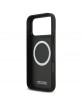 BMW iPhone 17 /18 Pro Max Hülle Case MagSafe M Perforated Tricolor Grau