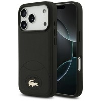 Lacoste iPhone 17 Pro Hülle Case Bliss MagSafe Schwarz