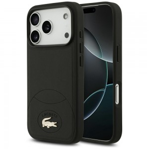 Lacoste iPhone 17 Pro Hülle Case Bliss MagSafe Schwarz