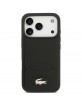 Lacoste iPhone 17 Pro Hülle Case Bliss MagSafe Schwarz