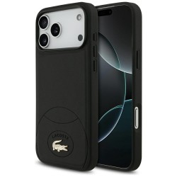 Lacoste iPhone 17 Pro Max Hülle Case Bliss MagSafe Schwarz