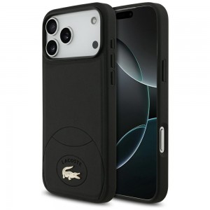 Lacoste iPhone 17 Pro Max Hülle Case Bliss MagSafe Schwarz