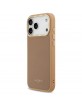 Lacoste iPhone 17 Pro Hülle Case Champs Elysees Gold Logo MagSafe Rosa