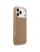 Lacoste iPhone 17 Pro Hülle Case Champs Elysees Gold Logo MagSafe Rosa