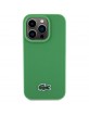 Lacoste Iconic Petit Pique Crossbody Cord MagSafe Case for iPhone 15 Pro Green