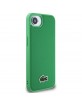 Lacoste iPhone 16e / 17e Hülle Case Iconic Petit Pique Woven Logo MagSafe Grün