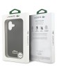 Lacoste iPhone 17 Hülle Case Iconic Petit Pique Woven MagSafe Schwarz