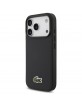Lacoste iPhone 17 Pro Hülle Case Iconic Petit Pique Woven MagSafe Blau