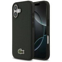 Lacoste iPhone 17 Hülle Case Iconic Petit Pique Woven MagSafe Sinople