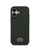 Lacoste iPhone 17 Hülle Case Iconic Petit Pique Woven MagSafe Sinople