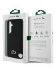 Lacoste Samsung S25 Case Iconic Petit Pique Woven MagSafe Black