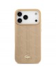 Lacoste iPhone 17 Pro Max Hülle Case Monogramm Gold Logo MagSafe Beige