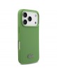 Lacoste iPhone 17 Pro Hülle Case Petit Pique Lacquer MagSafe Grün