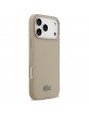 Lacoste iPhone 17 Pro Max Hülle Case Petit Pique Lacquer MagSafe Taupe