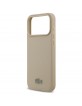 Lacoste iPhone 17 Pro Max Hülle Case Petit Pique Lacquer MagSafe Taupe