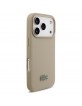 Lacoste iPhone 17 Pro Hülle Case Petit Pique Lacquer MagSafe Taupe