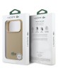 Lacoste iPhone 17 Pro Hülle Case Petit Pique Lacquer MagSafe Taupe