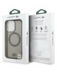 Lacoste iPhone 17 Hülle Case Shockproof Frosted MagSafe Schwarz