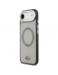 Lacoste iPhone 17 Air Hülle Case Shockproof Frosted MagSafe Schwarz