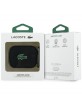 Lacoste AirPods Pro 3 Hülle Case Silikon Croc Logo Schwarz