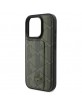 Lacoste iPhone 16 Pro Max Grip Stand Monogram Case in Khaki