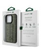 Lacoste iPhone 16 Pro Max Grip Stand Monogram Case in Khaki