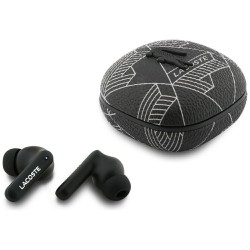 Lacoste Bluetooth Kopfhörer Monogram The Blend ENC ANC Schwarz