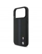 BMW iPhone 17 / 18 Pro Max Hülle Case MagSafe M Perforated Stripe Schwarz
