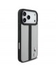 BMW iPhone 17 / 18 Pro Max Hülle Case MagSafe M Perforated Stripe Grau