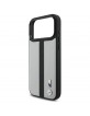 BMW iPhone 17 / 18 Pro Max Hülle Case MagSafe M Perforated Stripe Grau
